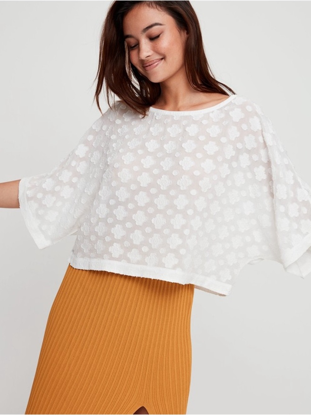Wilfred Artizia Blayze Top Size Small White